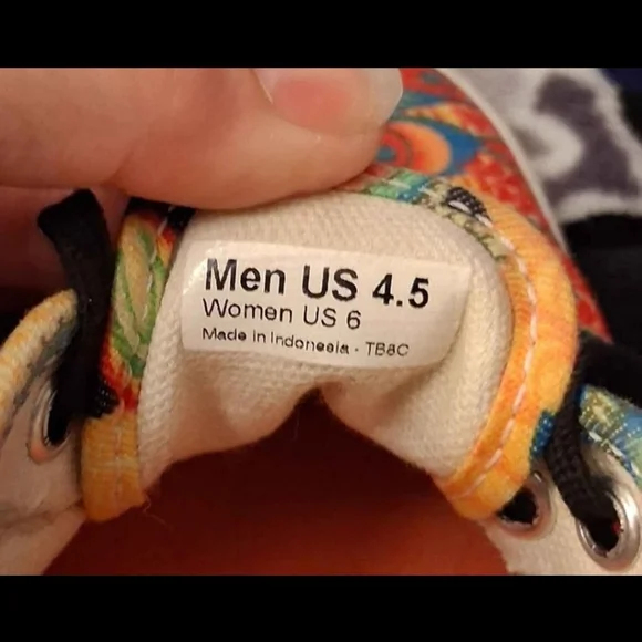 Vibrant Peacock Vans Womens 6 - Picture 8 of 8